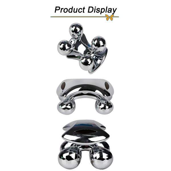 Home Vibration Mini Repeated Spiky Body Massager Rollers Set Face 4D Roller Massager for Improved Circulation