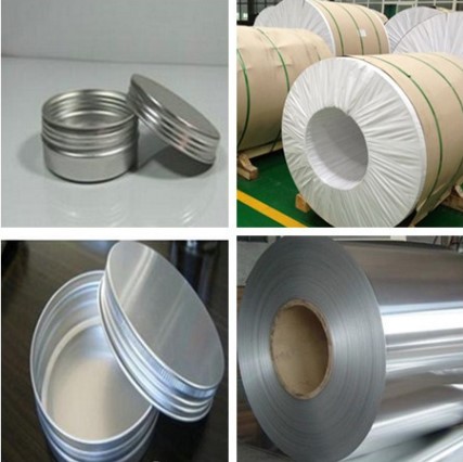 Customized Flat Aluminum Sheet / 8011 H19 Aluminum Alloy Coil For Bottle Cap