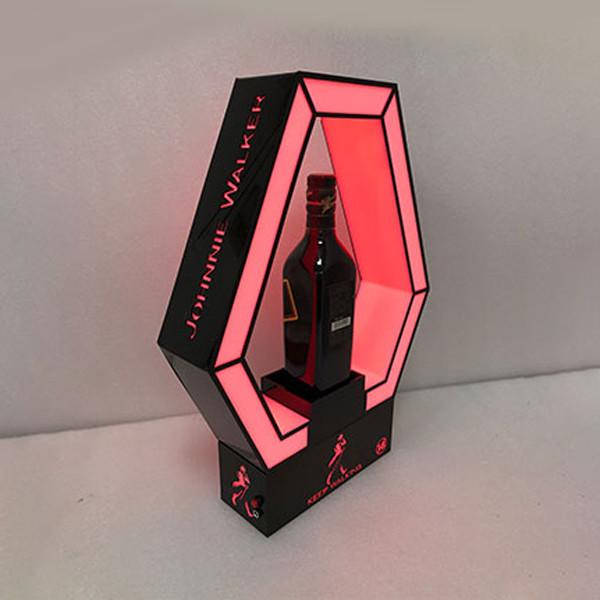 Attractive Illuminated Bottle Presenter VIP Night Club LED Champagne Bar Bottle Glorifier