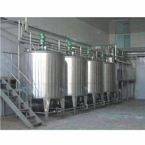 Réservoir de mélange de détergent liquide électrique à cisaillement élevé en acier inoxydable sur mesure