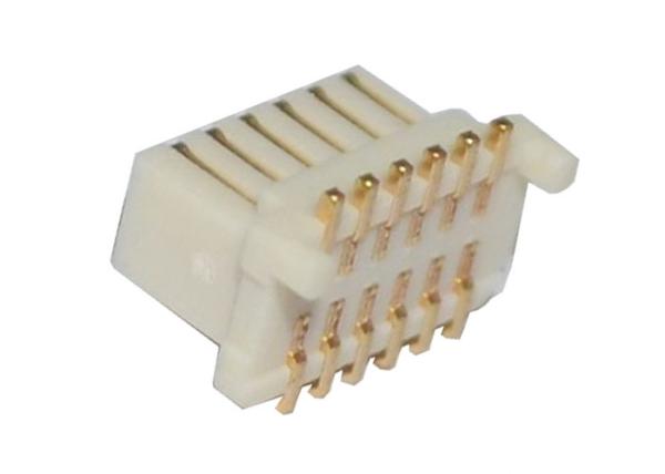 12 materiais de Pin Board To Board Connector SMT Pin Header Gold Plating Contact