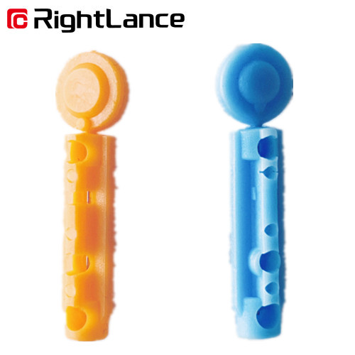 32 Gauge Round Sterile Blood Lancet Gamma Sterilization Tri Bevel Needle