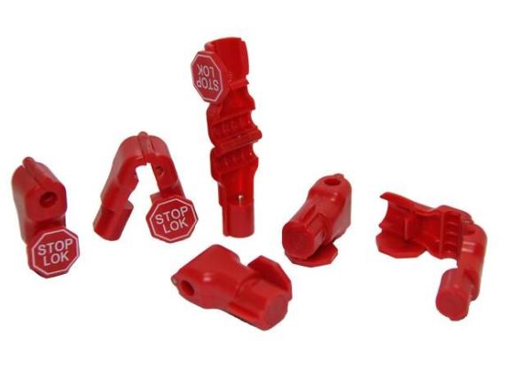 COMER HOT Security Display stoplok for Stem Hook, hook stopper for mobile phone accessories stores