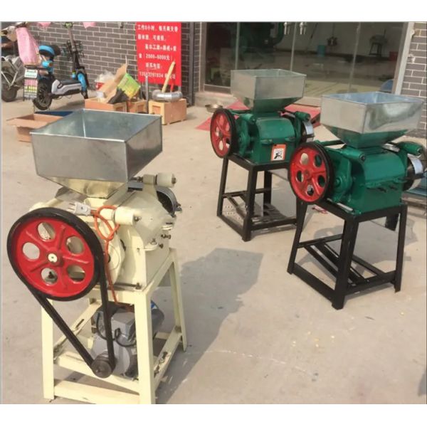 2200w Oat Flaking Machine Wheat And Cereal Flakes Machine Carbon Steel