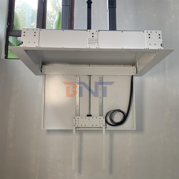 Boente CE Certified Motorized TV Lift System Hidden Ceiling Type Vertical 90 Degree 32~55 Inch TV With Dropping Down Function