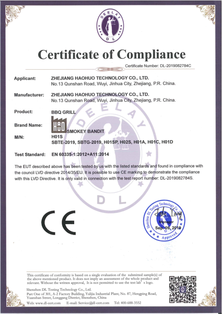 Barbecue Metal Wood Pellet Smoker Grill with Trolley Cart for Backyard Cooking