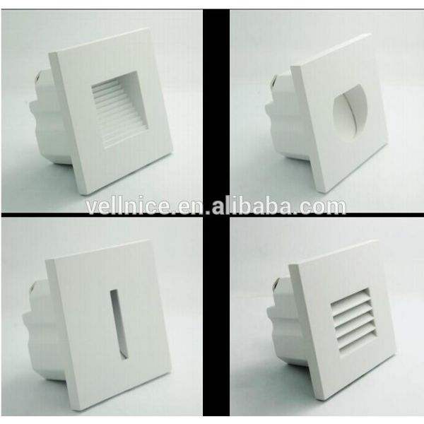 IP65 Recessed Mount Exterior Outdoor LED Step Lights Waterproof Outdoor Deck Lighting Square