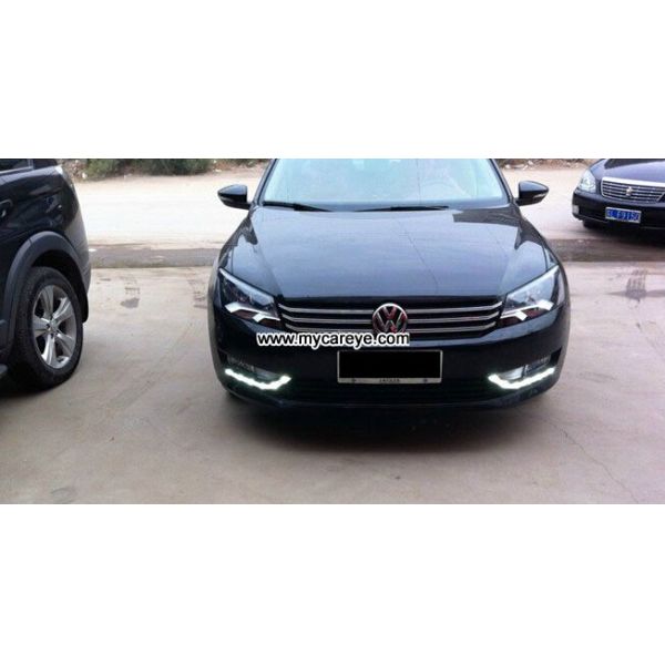 Volkswagen VW Passat 11-14 DRL LED Daytime Running Lights Car driving daylight