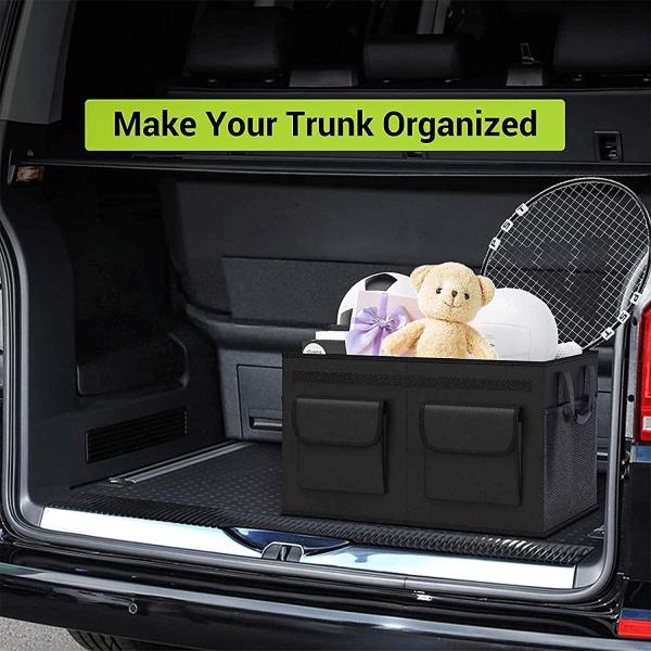 SUV Truck Car Backseat Storage Bag Cooler Foldable Large 21.7X15.7X11