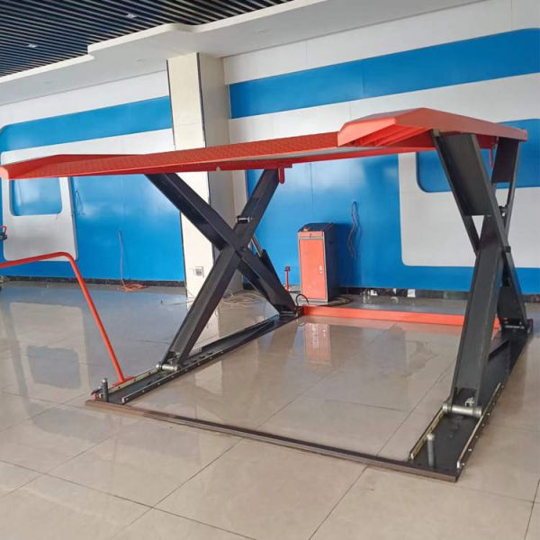 2.2KW Мотор с двойной палубой ножницы Автомобильный парковочный подъемник для 5000 мм * 2000 мм * 1900 мм Размер автомобиля
