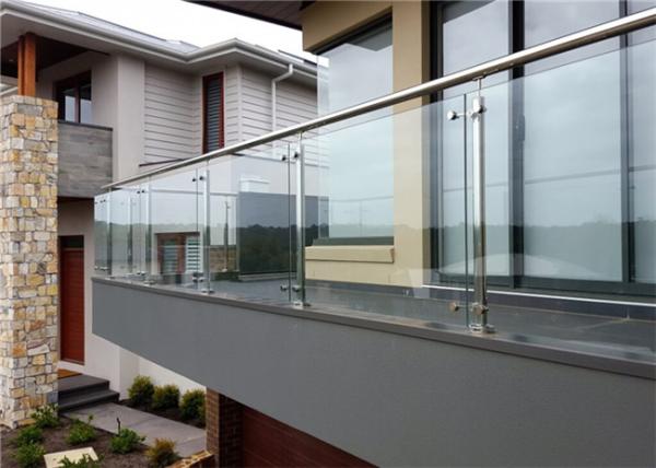 Prima House Stainless Steel And Glass Balustrade Strong And Classical , CE Approved