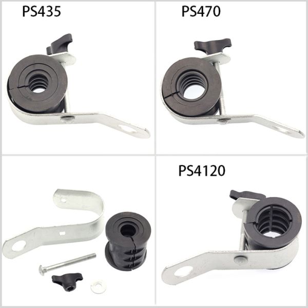 Напряжение Ftth анкера мертвого конца LV зажима для подвешивания кабеля ABC пластиковое