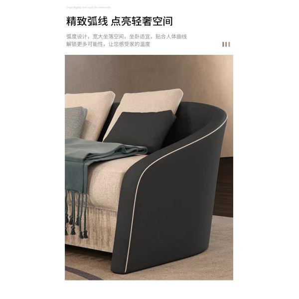 One-Stop Solution fabric Sofa Design Italian Art Design Living Room Corner Set