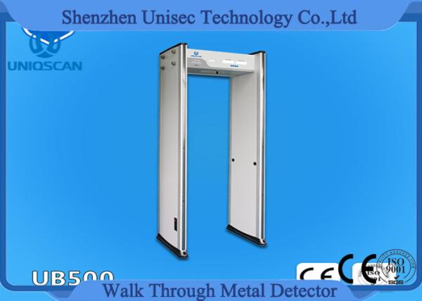 UB500 6 Zone Led Display Arch Door Metal Detector Body Scanner For Winter Olympic