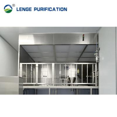 Pharmaceutical Weighing Booth Stainless Steel 304 Class A Customized
