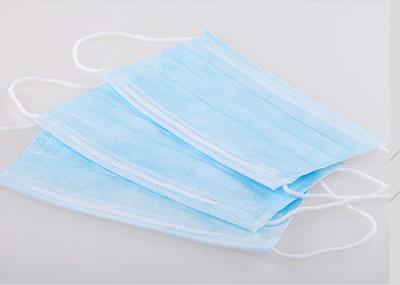 Medical Nonwoven Disposable Medical Masks / Doctor Medical Nurse Dust Mask 3 Ply