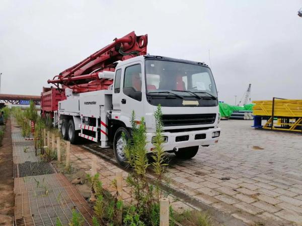 Zoomlion Sany Used Mechanical Equipment , 56m Second Hand Pump Truck