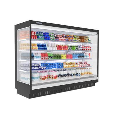 Remote Type Supermarket Vertical Multideck Open Chiller