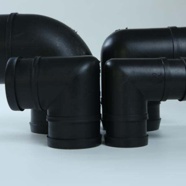 Irrigation Plastic 90 Degree Hose Elbow Diameter 32mm-110mm ODM