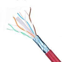 O enterro Cat6 direto protegeu o cobre 23AWG 550MHz desencapado contínuo do cabo ethernet 1000ft do ftp