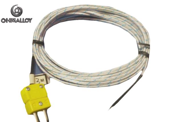 Industrial Grade 316L Stainless Steel Overbraided Mineral Insulated Thermocouple