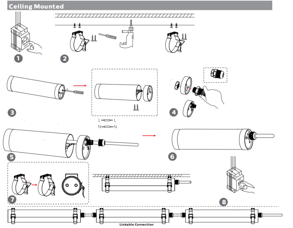 Фликер свободное Dimmable 40W IP69K IK10 160lm/w света доказательства СИД Dualrays D6 Tri с CE