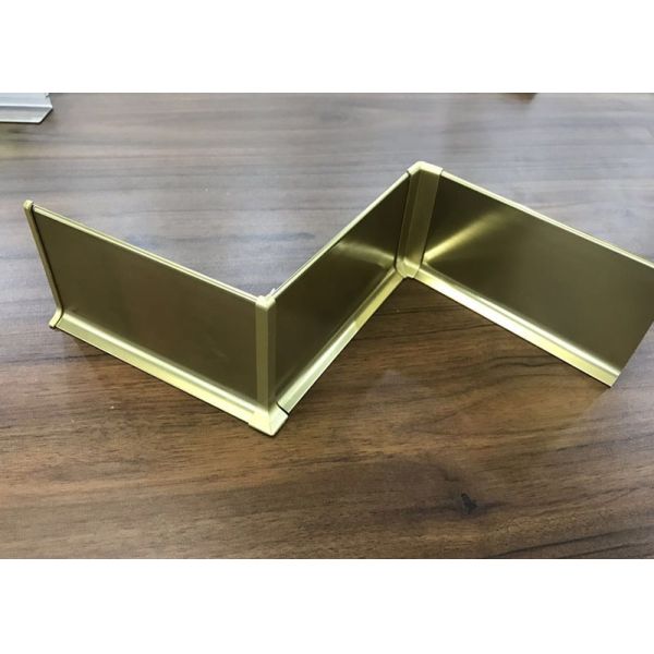 Waterpoof Stainless Steel Clip On Skirting Board Skirting Board Tiles Bathroom