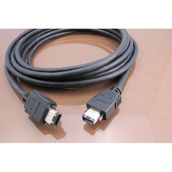 Latch Type 1394A IEEE 400 Machine Vision Cables For Industrial Firewire Camera