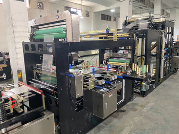 PLC Control Multifunctional Bag / Pouch Making Machine 0.6Mpa