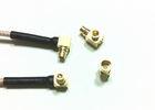 70Ω Impedance RF Coaxial Connectors MMCX Type PCB Mount RoHs
