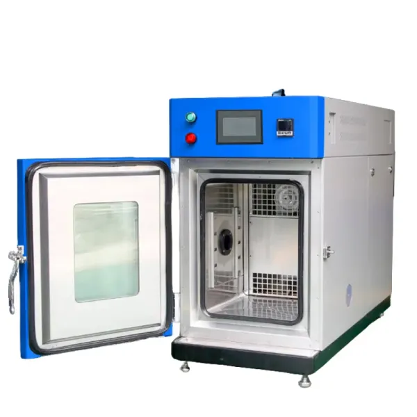 Benchtop Lab Testing Equipment Space Saving PLC Controller Environmental Test Chamber