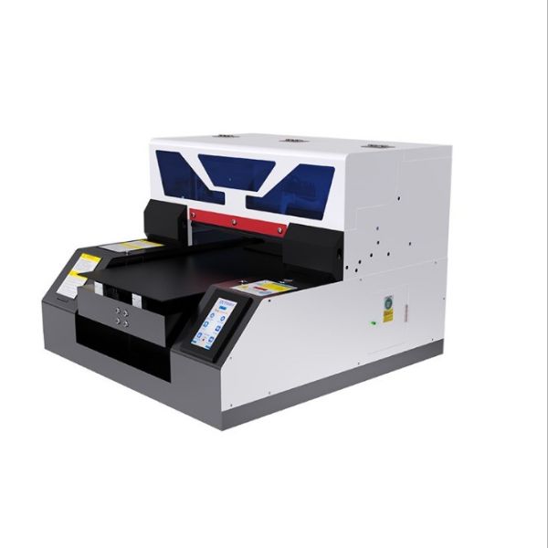 110V/220V Flatbed Printer for Small UV Printing of Phone Cases Wedding Cards and LOGOs