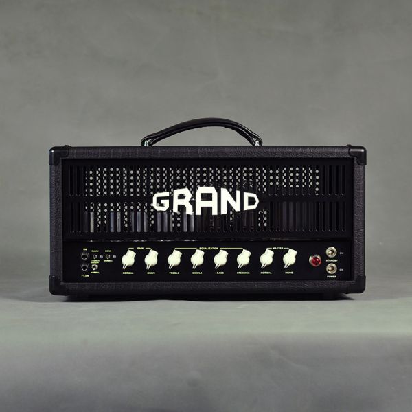 2204 Grand Style Hand Wired All Tube Guitar Amplifier Head 50W in Black or Brown