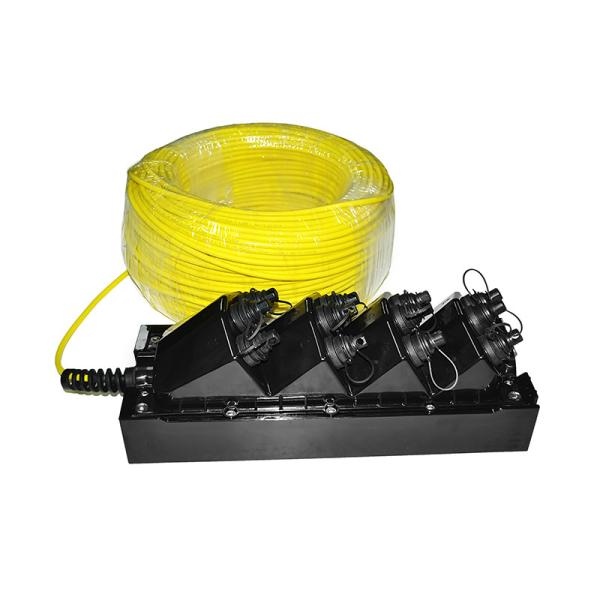 H MiniSC Connector Fiber Optic Cable Assemblies FTTX Optical Terminal Enclosure