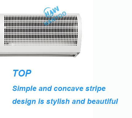 50HZ 1164CFM 46dB Indoor Air Curtains For Hospital