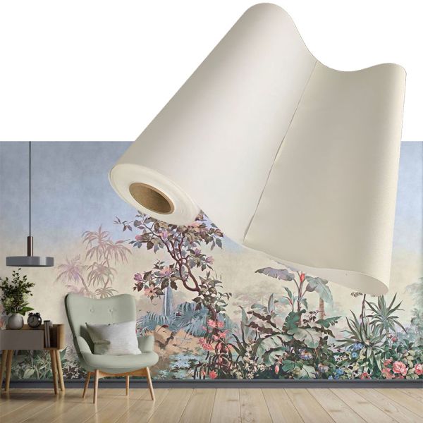 Премиум Мат 250гг нетканая обои холст ролл для декорации стен