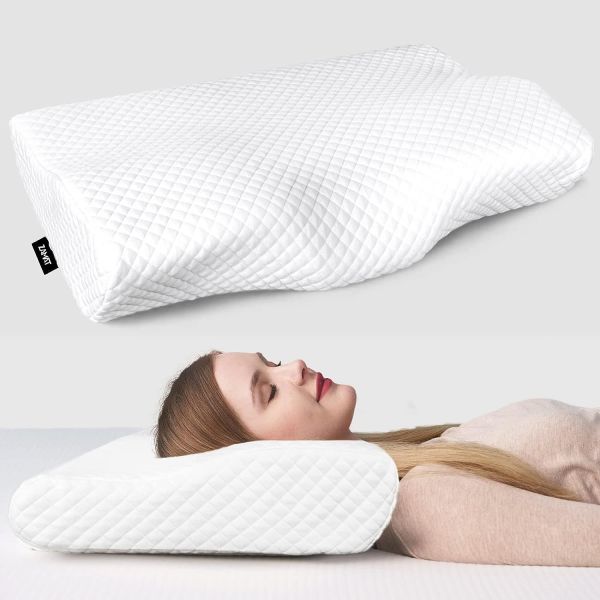 Adjustable Orthopedic Ergonomic Cervical Pillow for Neck Pain Relief 80 Fabric Count