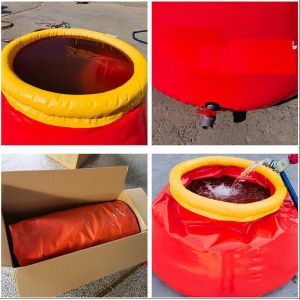 Can Be Customized Flexible Water Tank Incorporating Self Clean Characteristic Providing Water Storage for Various Uses