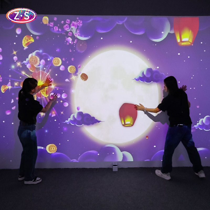 Multi Sensory Projection Experience Interactive Projection System for Education Centers