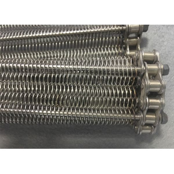 Caramelo que hace la cadena de acero inoxidable Mesh Conveyor Belt del horno 304