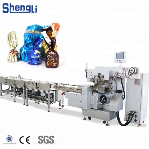 Single Twist Chocolate Packing Machine 200ppm-260ppm Twist Wrapping Machine