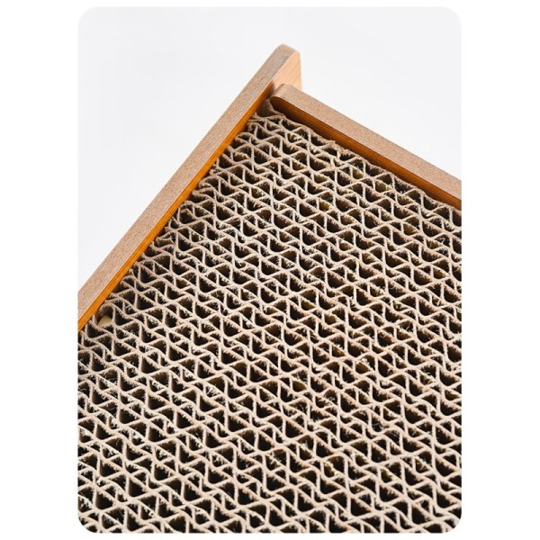 Spacious Large Solid Wood Eco-Friendly Cat Nest Simple Double-Layer Cat Climbing Frame Grab-Resistant Wear-Resistant Pet House