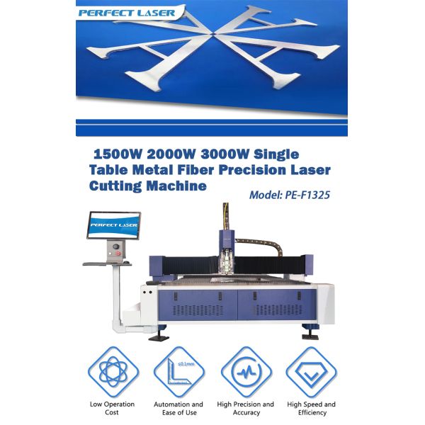 1500W 2000W 3000W Industrial Metal Steel Fiber Laser Cutting Cutter Machine