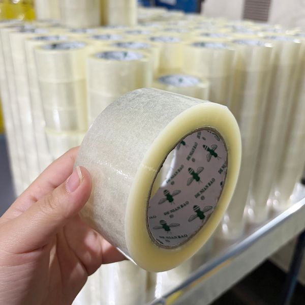 Pure White Transparent High Viscosity Customized Adhesive Bopp Packing Tape