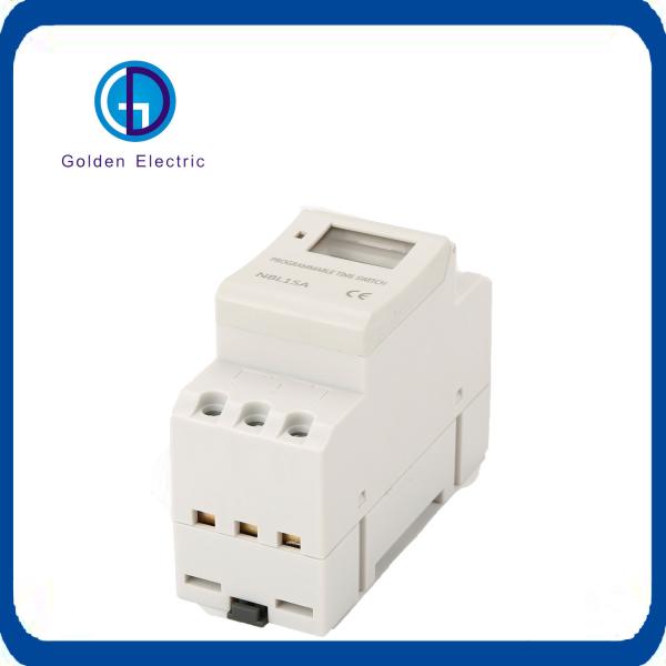 Temporiador eletrônico programável THC15A Tensão de trabalho 220-240VAC 50-60Hz Erro de tempo ≤1s/24h