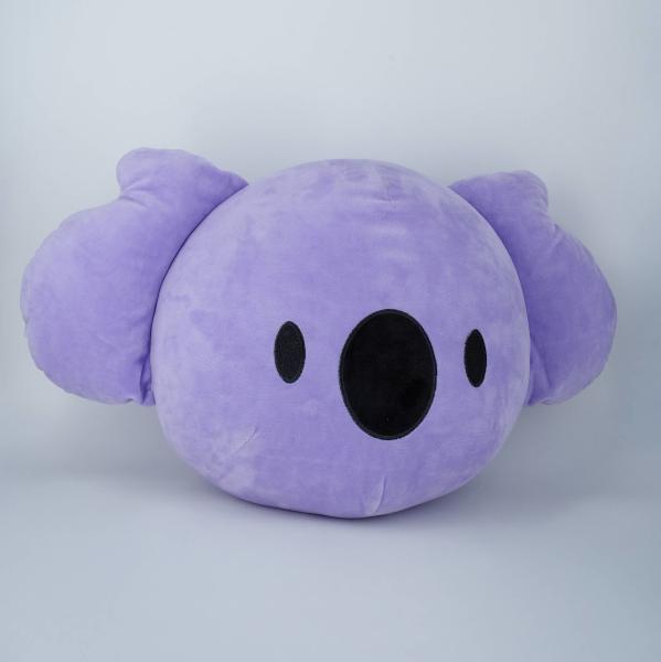 Organic Cotton Animal Stuffed Pillow Koala Plush Pillow Toys Custom Color
