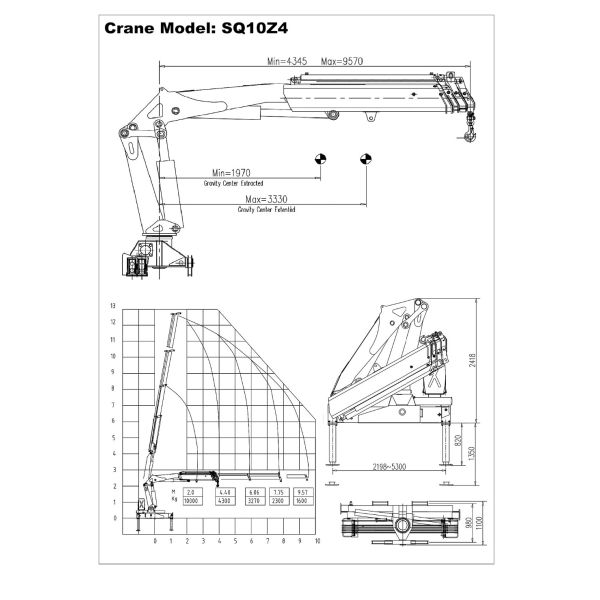 WEICHAI Engine Knuckle Boom Crane 10 Tons Mobile Truck Mounted Crane