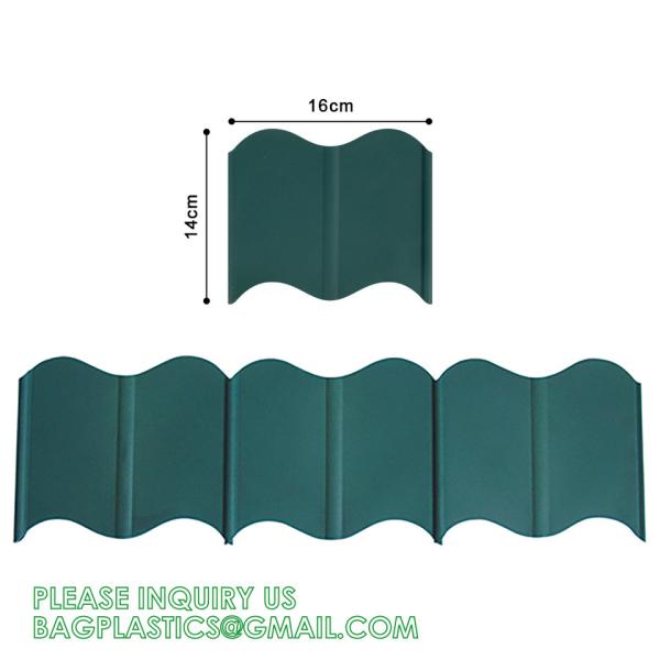 Metal Fence, Plastic Fence, Wooden Fence, Lawn Edging Border Outdoor Garden Fence Panels Decorative Plastic Fencing