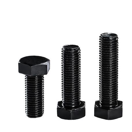 DIN ANSI standard Grade 5 Black Steel Bolts  Sample Available