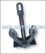 ABS Approval Marine Stockless Steel Gruson Anchor Marine Ship Gruson Anchor Stockless Anchor For Marine